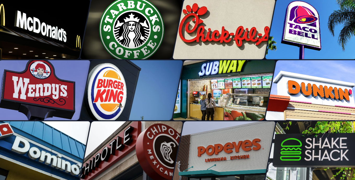 Popular American Fast Food Chains